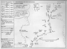 Part of a pilotage plan for leaving Plymouth, Devon