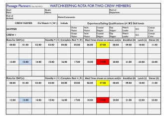 Details of Plastic Laminated Watchkeeping or Watch Keeping 